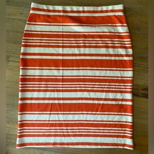 Belle Bird  White pencil skirts size large